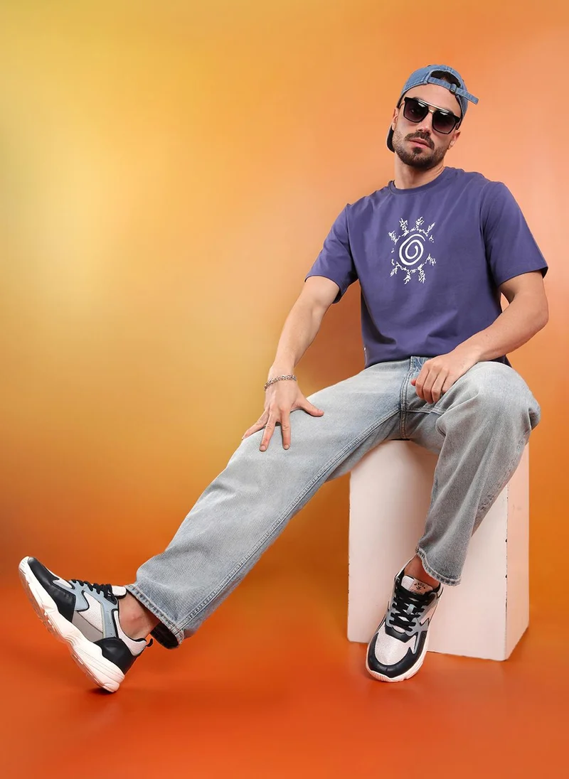 Wrogn Uzumaki Clan Violet Naruto T-Shirt